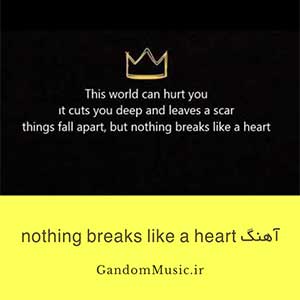 دانلود آهنگ nothing breaks like a heart